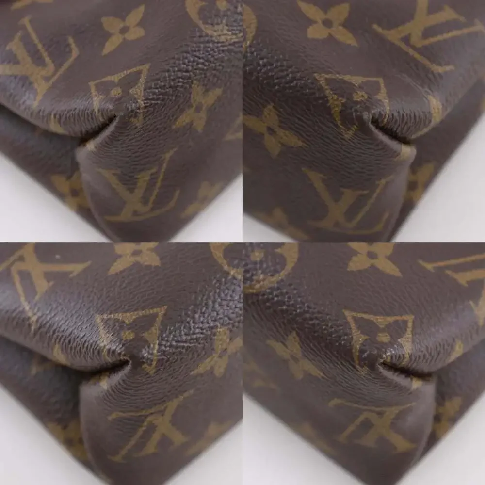 LOUIS VUITTON Authentic Brown Monogram Canvas Shoulder Bag